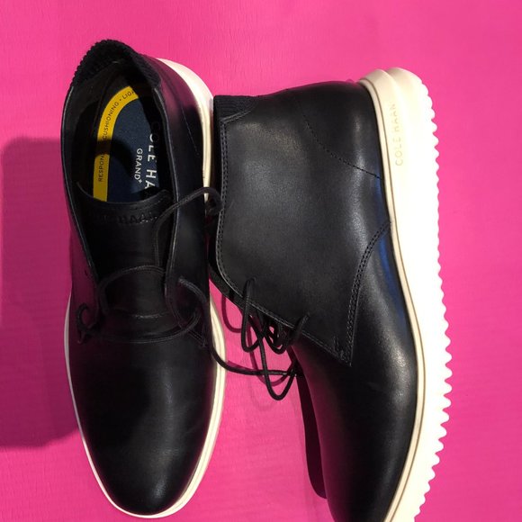 NWT Cole Haan Black, Grand Plain Toe Oxford - Size 10 - Picture 5 of 5